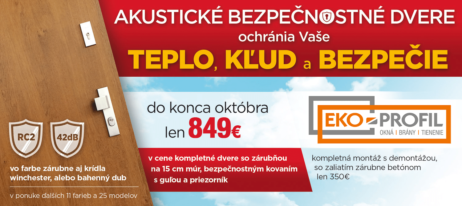 Bezpečnostné dvere KOMSTA