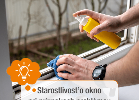 Starostlivosť o okno