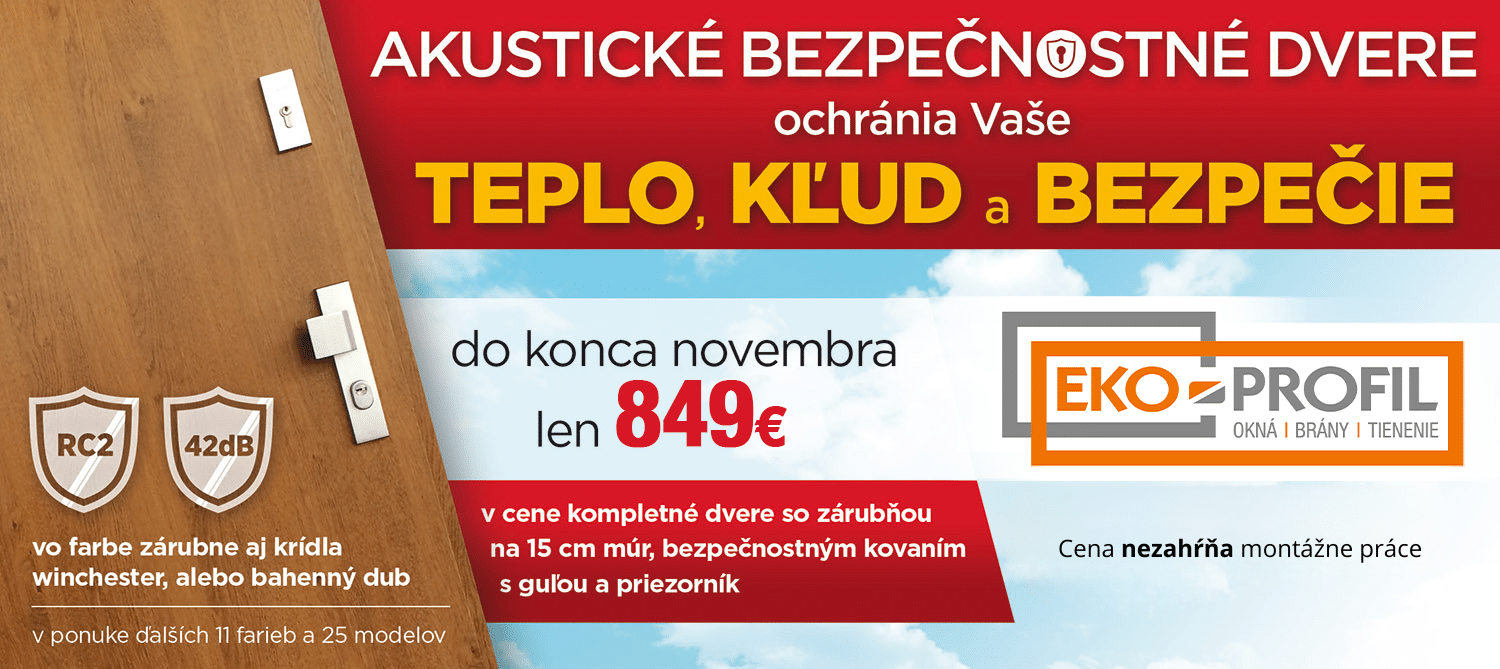 Bezpečnostné dvere KOMSTA